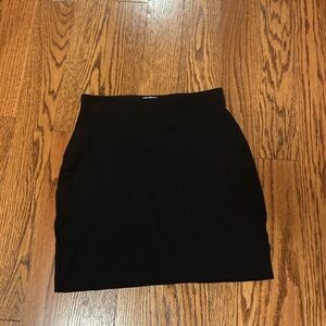Aritzia Sunday Best Black Mini Skirt